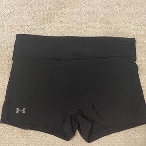 Under Armour  black spandex shorts